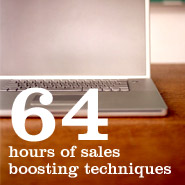 64 hours of hours of sales boosting techniques